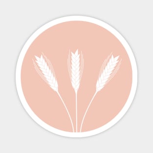 Wheat Field (Graze Pink) Magnet